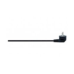 Przewód przyłączeniowy OW czarny z wtyczką kątową 3x1,5mm2 230V - 3m F-Elektro F5.0005...