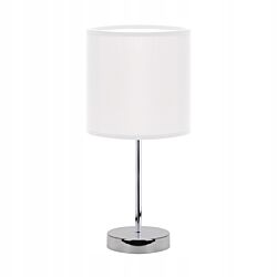 Lampka stołowa LED ANGES E14 40W biały chrom 03146 STRUHM