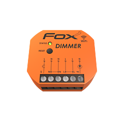 Ściemniacz oświetlenia i LED Wi-Fi do 180W do puszki FOX DIMMER F&F WI-DIM1S1-P