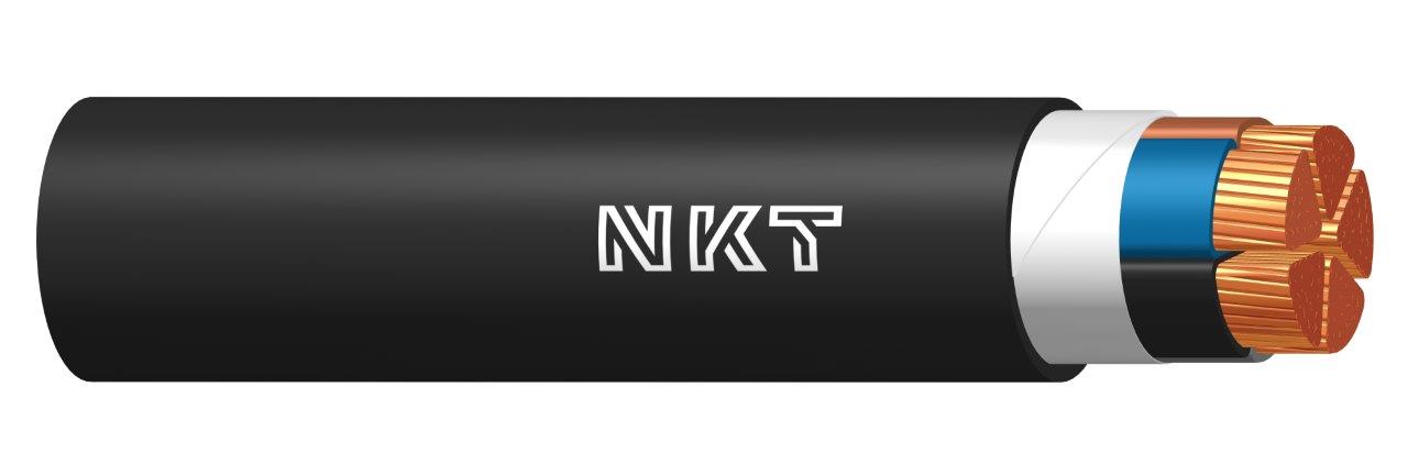 Kabel ziemny YKY czarny 5x2,5mm2 1000V - 1m NKT 112271063D0500