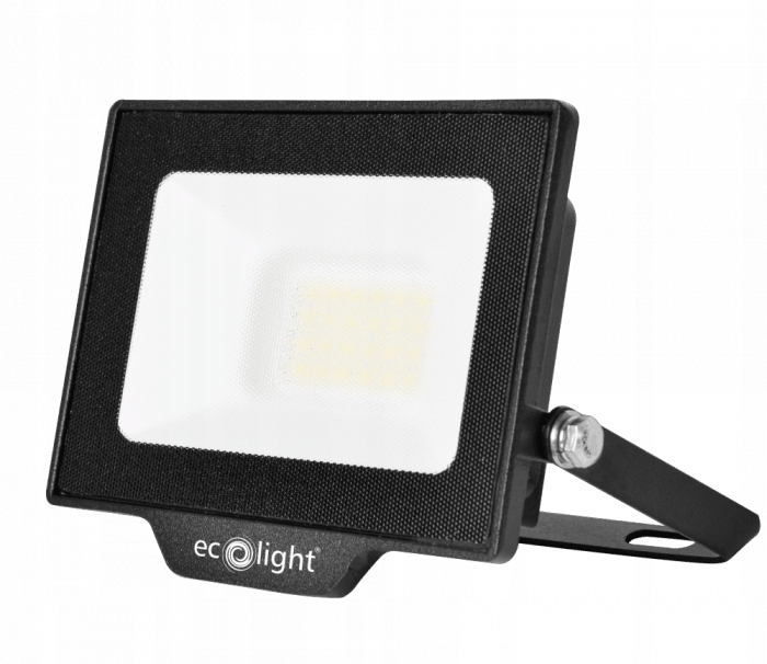 Naświetlacz LED NL-1 20W 4000K 1800lm 120° IP65 czarny Eco Light EC20180